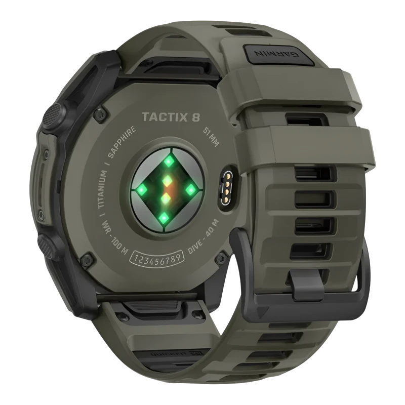 Garmin Tactix 8 AMOLED Edition 51 мм Cerakote Olive Drab