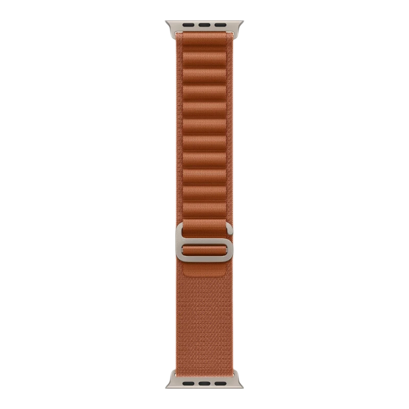 Apple Watch Ultra 3 Natural 49mm Alpine Loop Terra Cotta