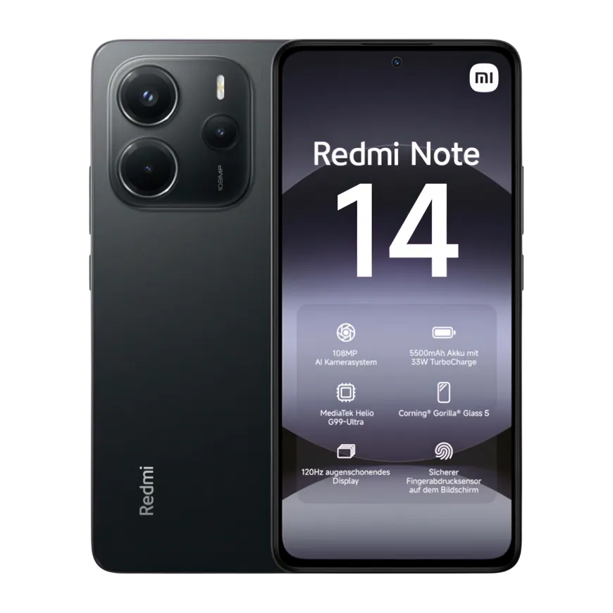 Redmi Note 14 6/128Gb Midnight Black