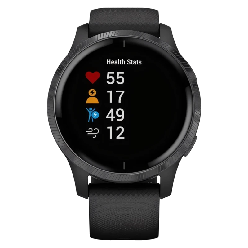 Garmin Venu черные с серым безелем