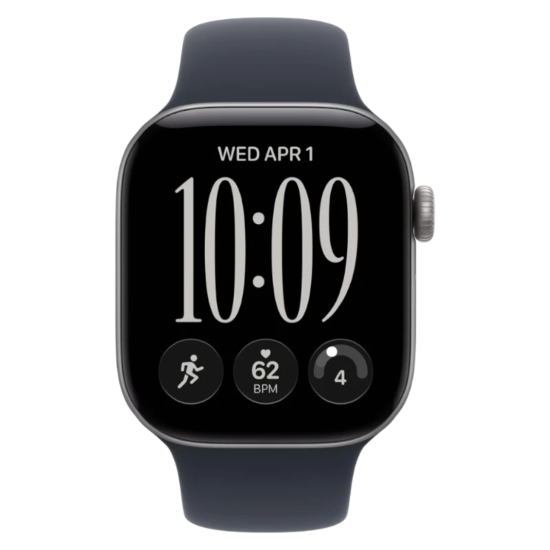 Apple Watch S12 Aluminum Case 46mm Space Gray