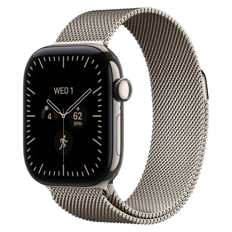 Apple Watch S12 Titanium Case 46mm Natural
