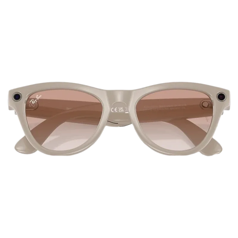 Умные очки Ray-Ban Skyler RW4010 Shiny Chalky Gray, Cinnamon Pink