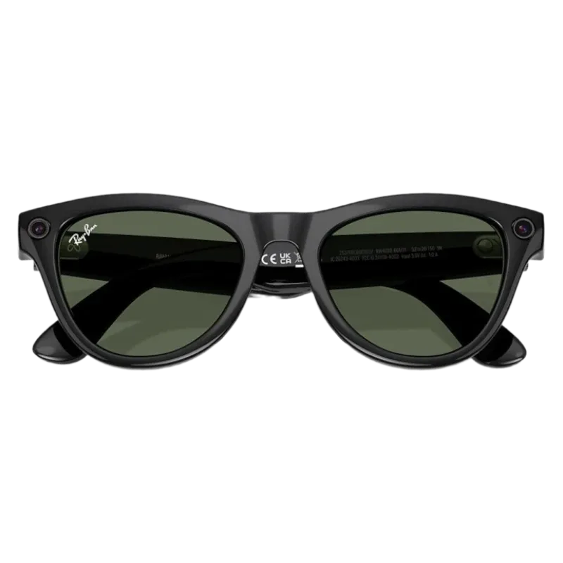 Умные очки Ray-Ban Skyler RW4010 Shiny Black, G-15 Green
