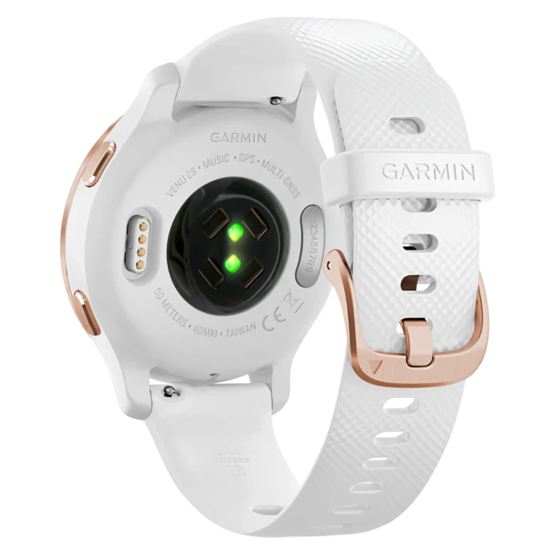 Garmin Venu 2S белые цвета розовое золото