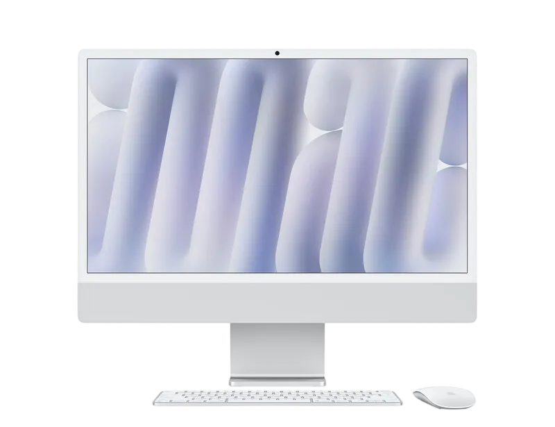 iMac 4.5K 24 M4 GPU 10-Core 24/512GB Silver