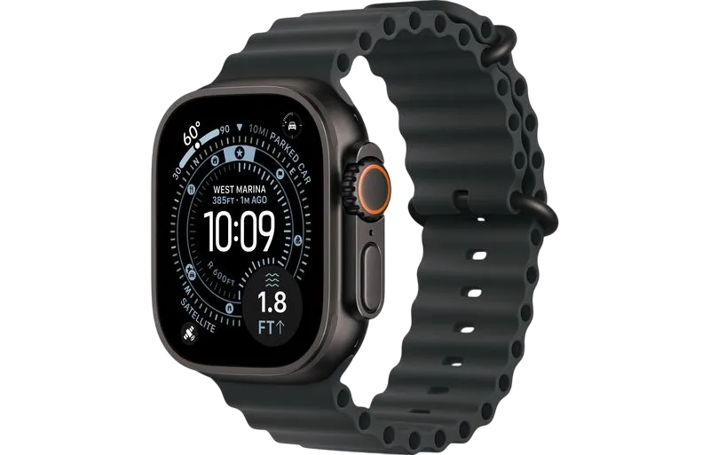 Apple Watch Ultra 3 Black 49mm Ocean Band Black