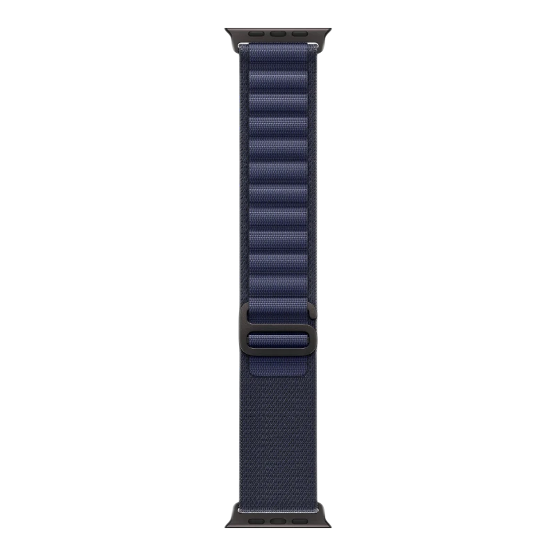 Apple Watch Ultra 2 Black Titanium Case with Alpine Navy
