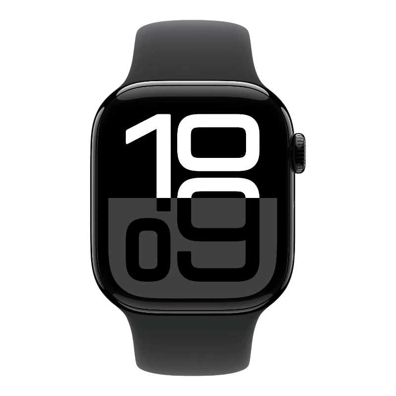 Apple Watch S10 Aluminium Case 46mm Jet Black
