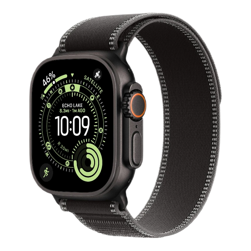 Apple Watch Ultra 3 Black 49mm Trail Loop Black/Charcoal