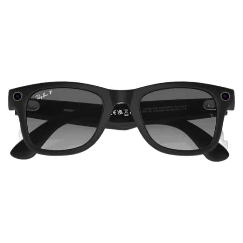Умные очки Ray-Ban Wayfarer RW4008 Matte Black, Graphite