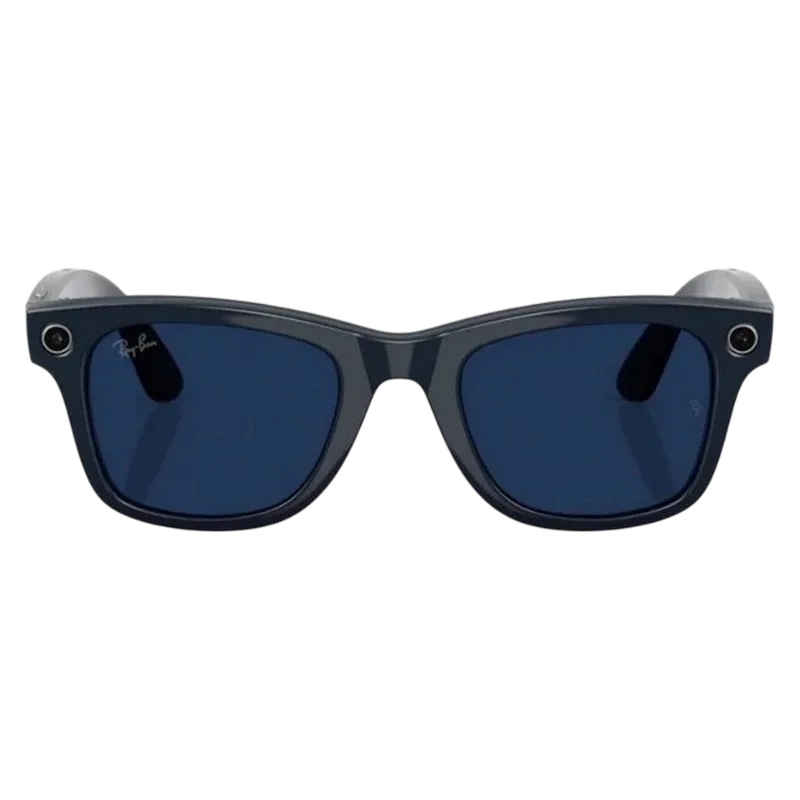 Умные очки Ray-Ban Gen 2 Wayfarer RW4012 Shiny Cosmic Blue, Clear/Sapphire Transitions