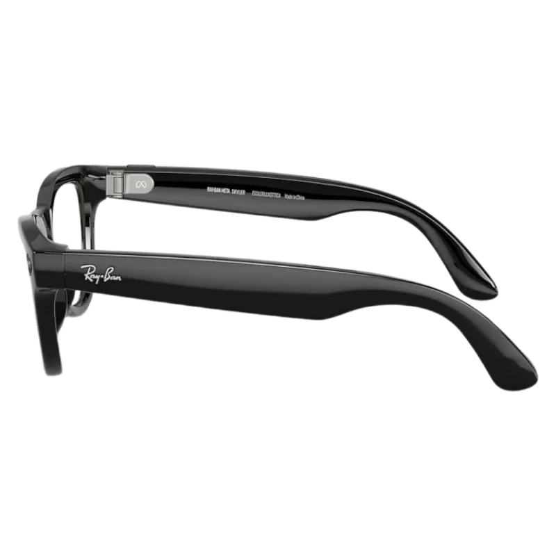 Умные очки Ray-Ban Skyler RW4010 Shiny Black, Clear/Amethyst Transitions