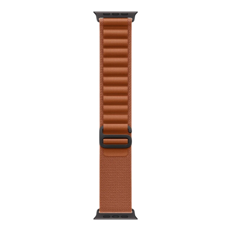 Apple Watch Ultra 3 Black 49mm Alpine Loop Terra Cotta