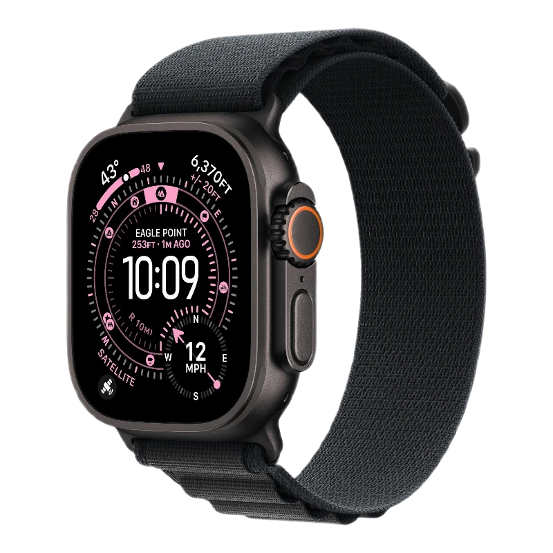 Apple Watch Ultra 3 Black 49mm Alpine Loop Black