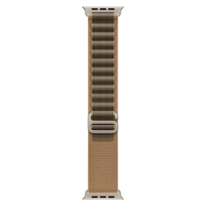 Apple Watch Ultra 4 49mm Natural Titanium Case with Alpine Desert