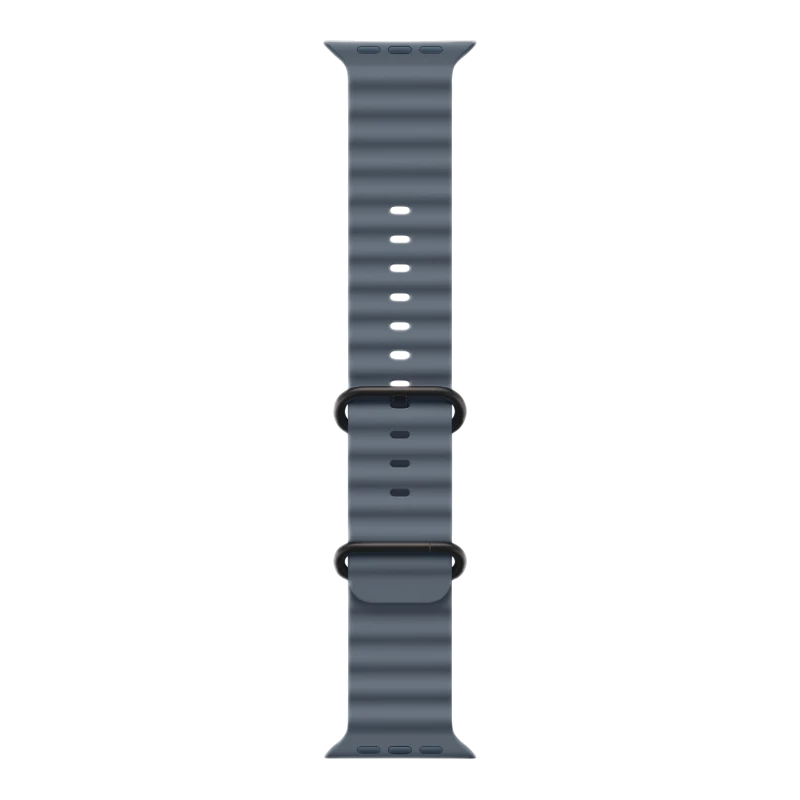 Apple Watch Ultra 3 Black 49mm Ocean Band Anchor Blue