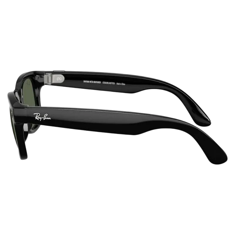 Умные очки Ray-Ban Gen 2 Wayfarer RW4012 Shiny Black, G-15 Green