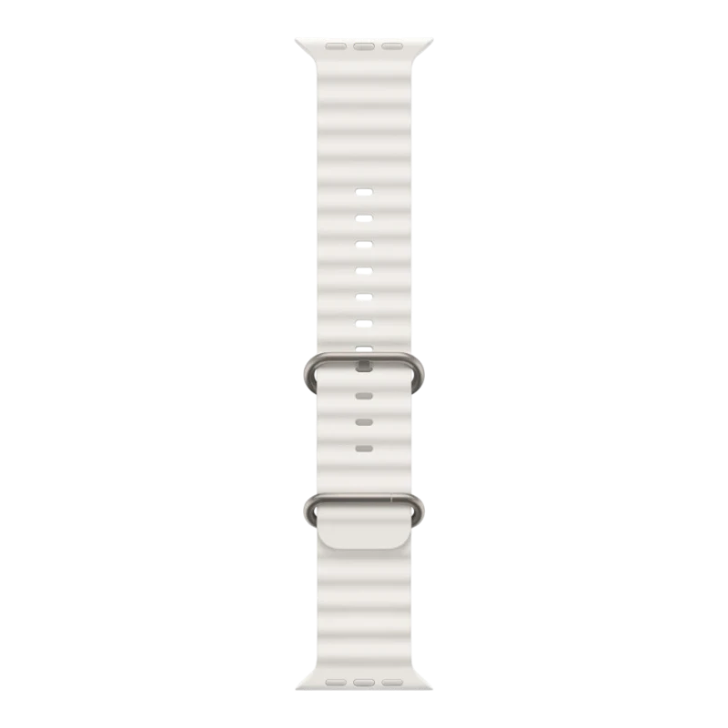 Apple Watch Ultra 2 49mm Natural Titanium Case with Ocean White