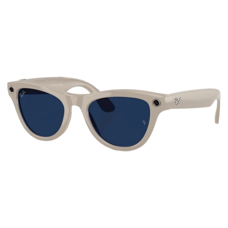 Умные очки Ray-Ban Gen 2 Skyler RW4014 Shiny Chalky Gray, Clear/Sapphire Transitions