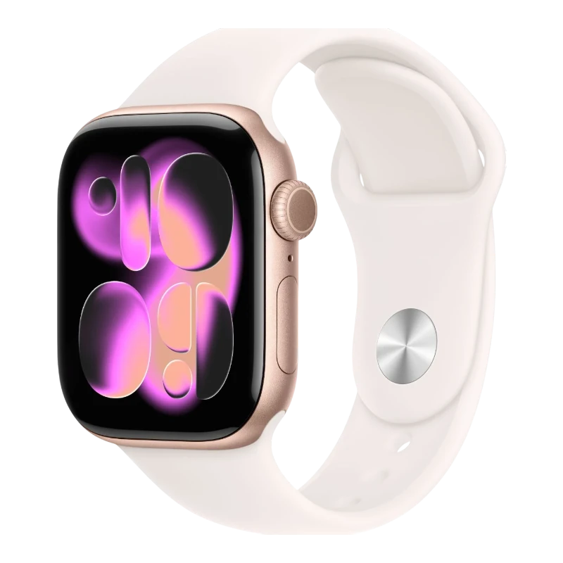 Apple Watch S11 Aluminum Case 42mm Rose Gold