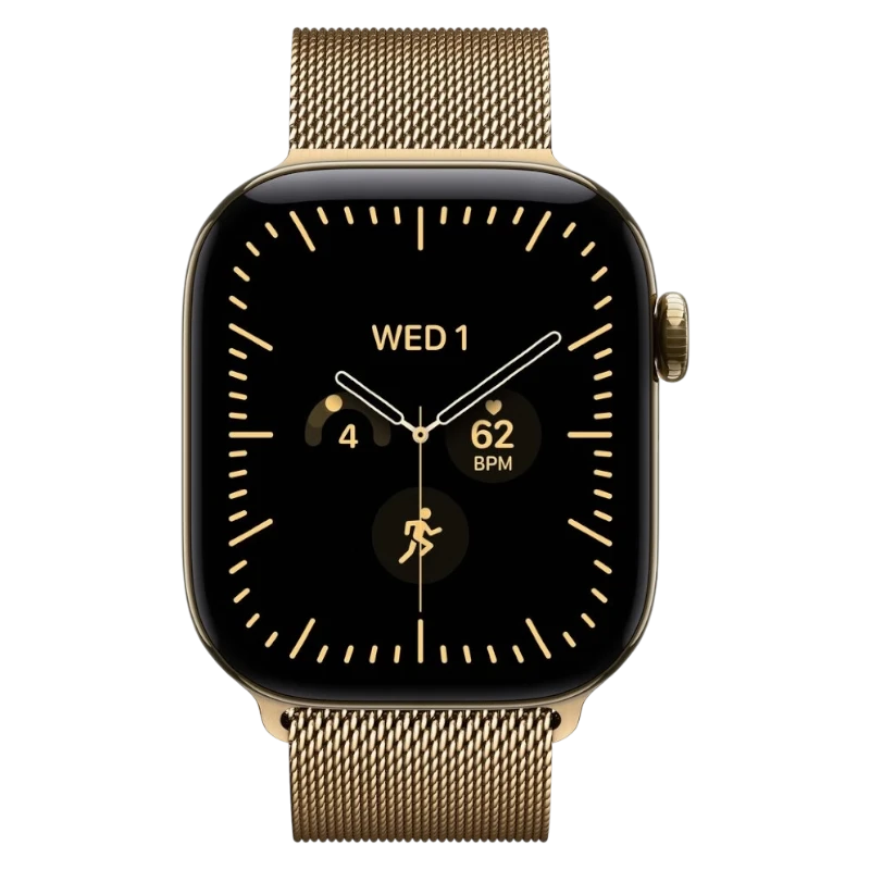 Apple Watch S12 Titanium Case 42mm Radiant Gold