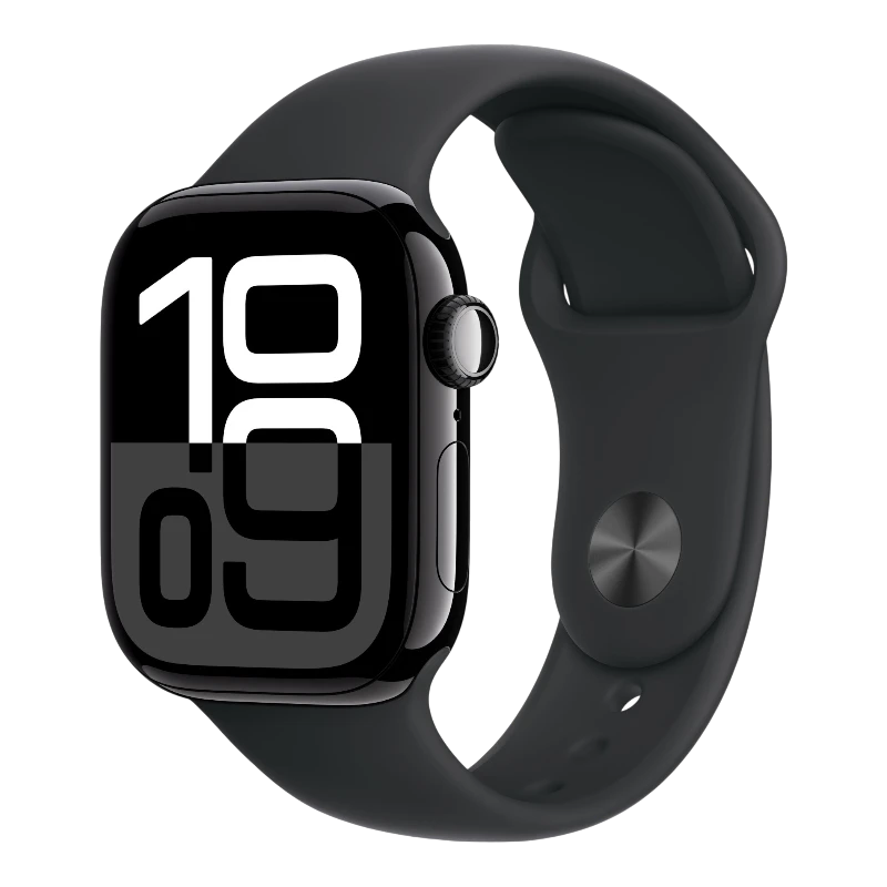 Apple Watch S10 Aluminium Case 46mm Jet Black