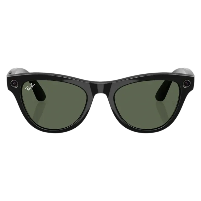 Умные очки Ray-Ban Skyler RW4010 Shiny Black, G-15 Green
