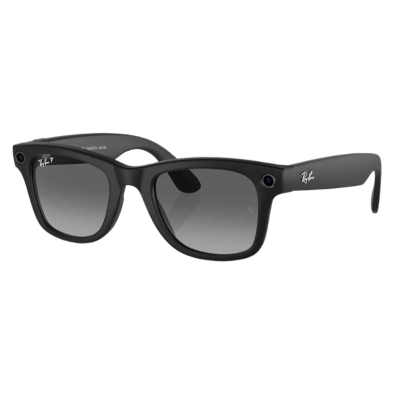 Умные очки Ray-Ban Wayfarer RW4006 Matte Black, Graphite