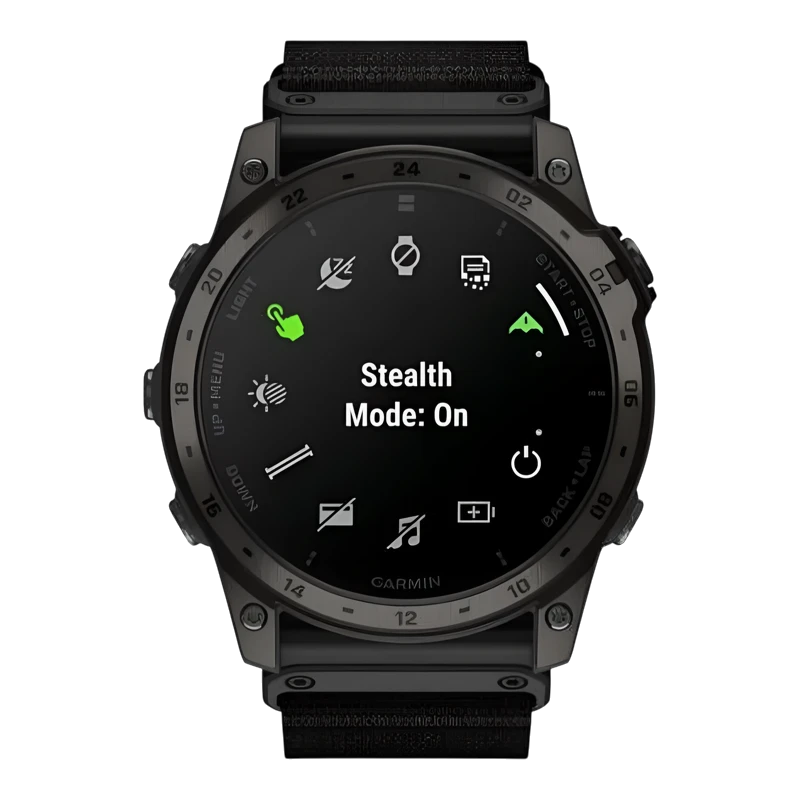 Garmin Tactix 7 AMOLED Edition, черный нейлоновый ремешок