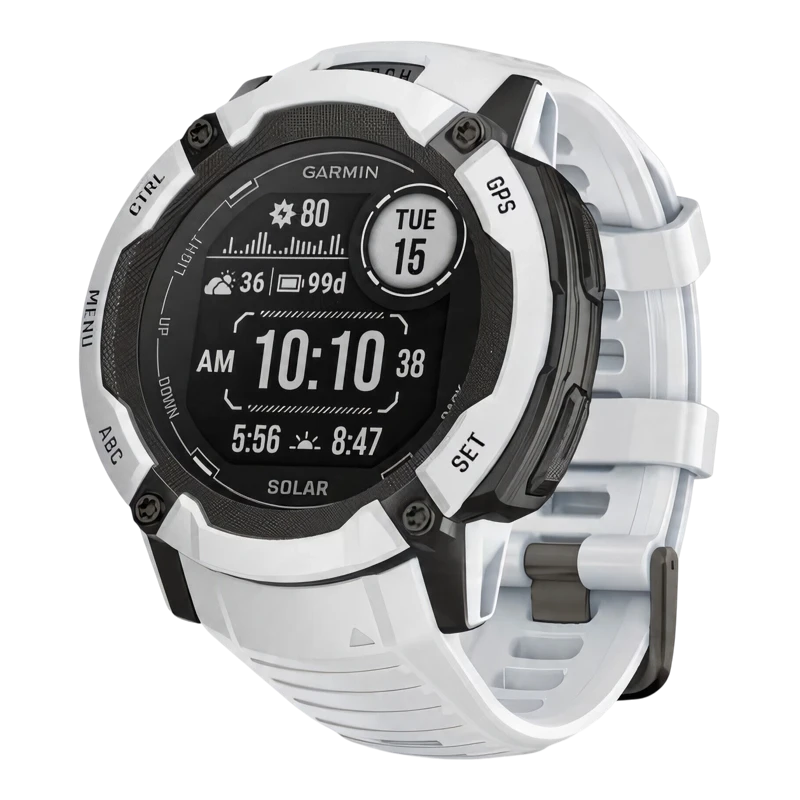 Garmin Instinct 2X Solar белый