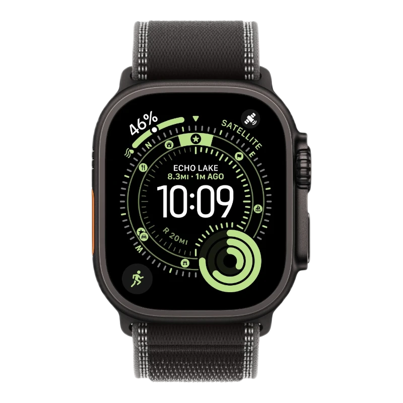Apple Watch Ultra 3 Black 49mm Trail Loop Black/Charcoal