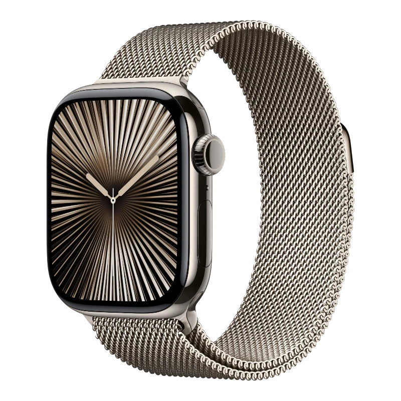 Apple Watch S10 Titanium Case 42mm Natural
