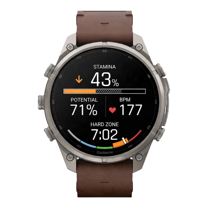 Garmin Epix Pro Gen 2 Sapphire 47 мм Leather