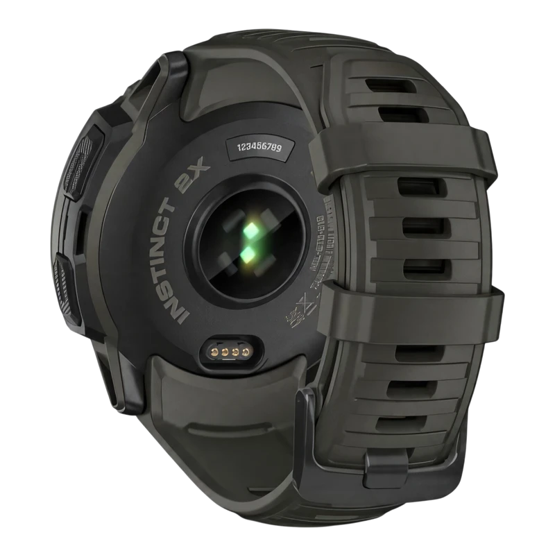 Garmin Instinct 2X Solar темно-зеленый