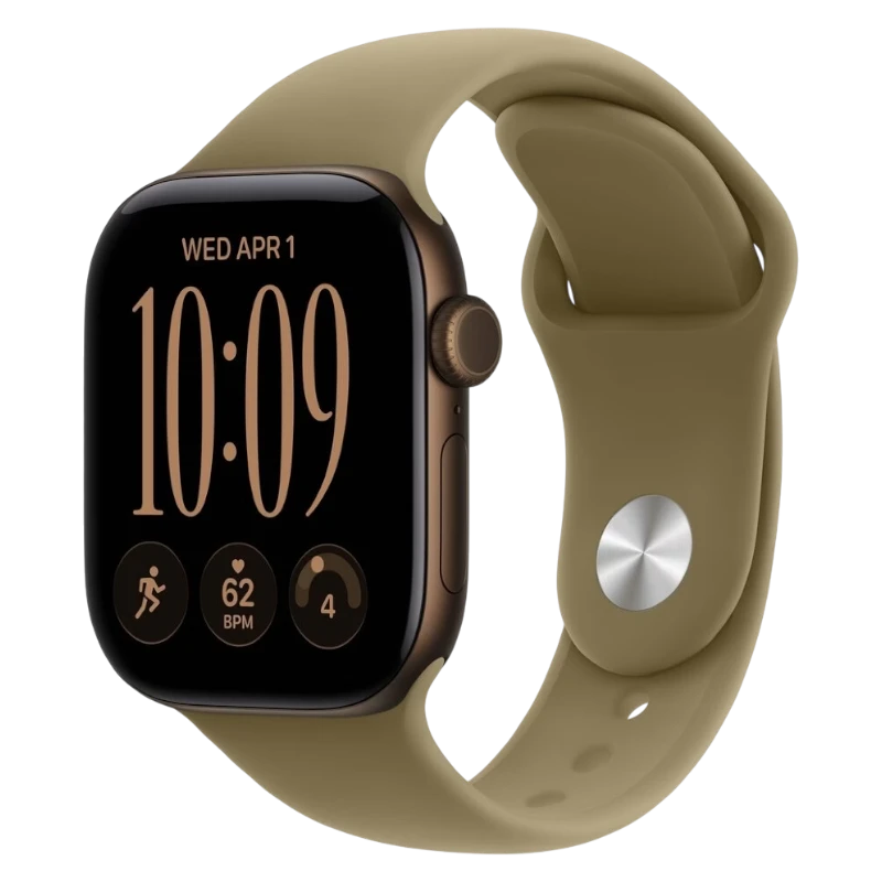 Apple Watch S12 Aluminum Case 46mm Dark Bronze