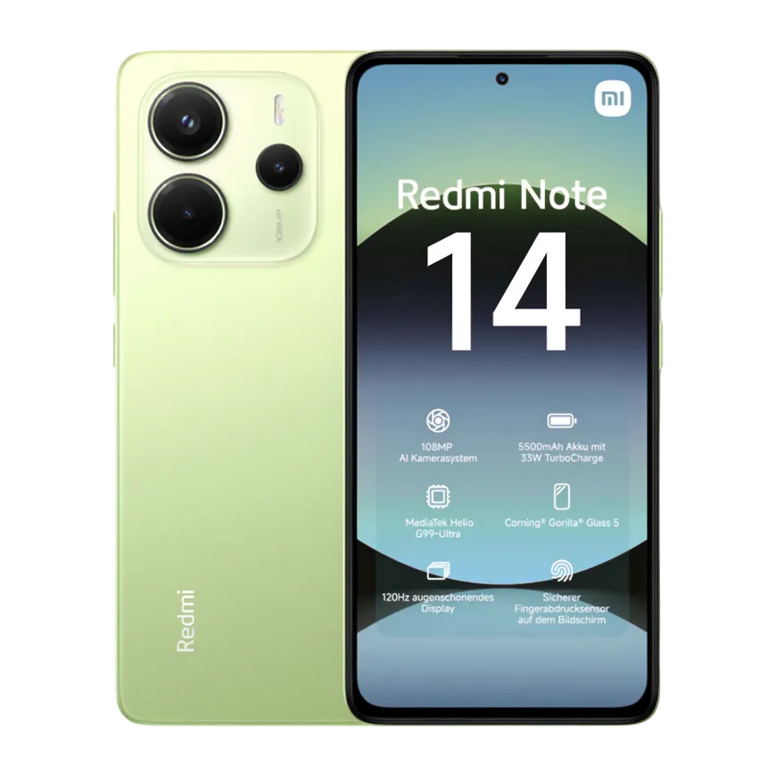Redmi Note 14 6/128Gb Lime Green